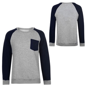 เสื้อสเวตเชิ้ตผู้ชายลำลองสำหรับฤดูหนาว ผ้าฝ้ายผสมโพลีเอสเตอร์ คอกลม สีพื้น หลายสี เนื้อผ้านุ่ม อุ่นสบาย ใช้งานได้หลากหลาย - Product Image 4