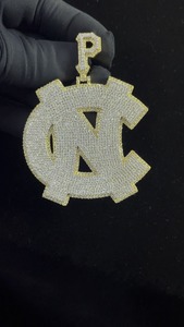 Colgante de Lujo con Letra de Moissanita VVS1 para Hombre, Estilo Hip Hop Rapper, con Diamantes Engastados, para Mujer - Product Image 3