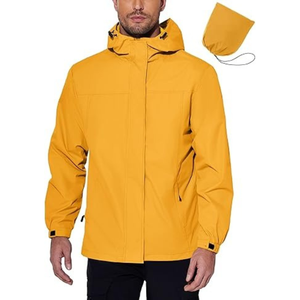Veste de course légère imperméable sur mesure, coupe-vent, veste de sport pour hommes, vente en gros - Product Image 1