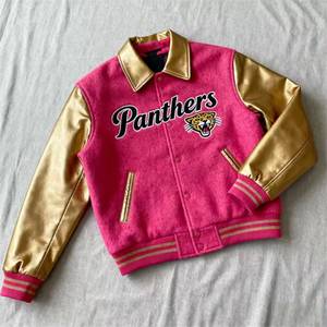 American Style Retro Casual Workout <b>Jacket</b> for Men 100% Cotton Thick Woven Embroidered <b>Slim</b> <b>Fit</b> Autumn OEM Service - Product Image 1