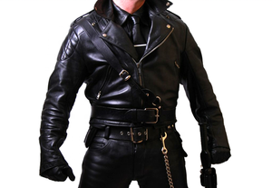 Chaqueta de piel de oveja auténtica para mujer, con cuello mandarín personalizado, múltiples bolsillos, bordado, impermeable, acolchada, estilo otoñal - Product Image 3