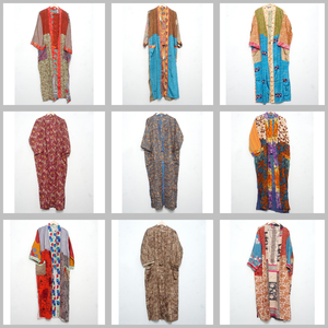 Vente en gros et fabrication de kimonos en soie à bas prix, vêtements de nuit, cadeau pour la fête des mères, robes de demoiselle d'honneur, taille unique, kimono en soie - Product Image 1