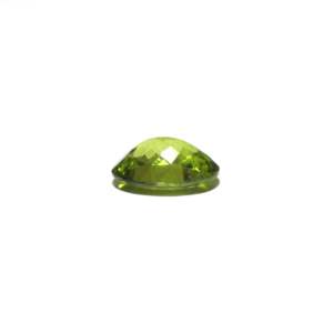 Natural Faceted Oval Cut Peridot Loose Gemstone 6.8 Carat with Color Play for Fine Jewelry - Product Image 3