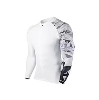 Rashguard MMA respirant uni pour hommes adultes, léger, manches longues, protection UPF50+, séchage rapide