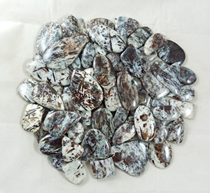 Pierre d'astrophyllite, cabochon, prix de gros, guérison Reiki, méditation, fabrication de bijoux, cristal naturel d'astrophyllite - Product Image 2