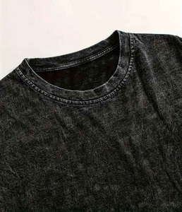 Camiseta de Alta Calidad Estilo Urbano con Gráfico de Dragón, Corte Regular, Tejido Grueso, Lavado Ácido, Estampado Personalizado para Hombre - Product Image 5