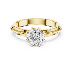 Custom Design Moissanite <b>Diamond</b> <b>Ring</b> 925 Silver - Product Image 1