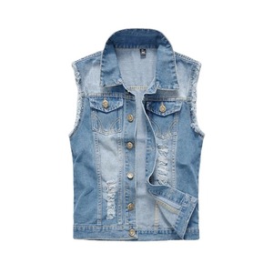 High Quality jeans <b>Denim</b> <b>Jacket</b> Spring Autumn <b>Short</b> Loose Washed with Button Pockets OEM Service High Street Style - Product Image 1