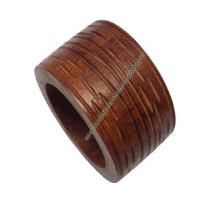 Servilletero de madera hecho a mano en forma redonda para mesa de comedor, cualquier evento, boda - Product Image 2