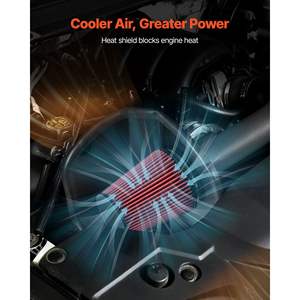 Sistema de Admisión de Aire Frío de Alto Flujo de 3.5 Pulgadas con Protector de Calor, Mayor Potencia, Filtros de Aire para Camioneta, Compatible con Chevy 2014-2018 - Product Image 4