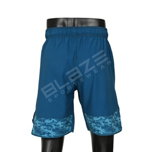 Vente en gros Short d'entraînement de longueur moyenne pour extérieur Short de course à pied confortable à taille élastique Short pour homme - Product Image 3