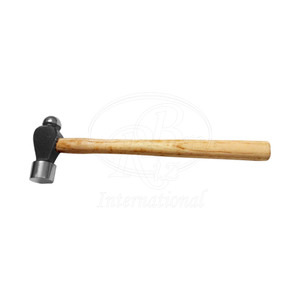 Martillo de punta esférica Picard de acero inoxidable con mango de madera, peso de la cabeza de 220 g, herramienta profesional para herradores - Product Image 1
