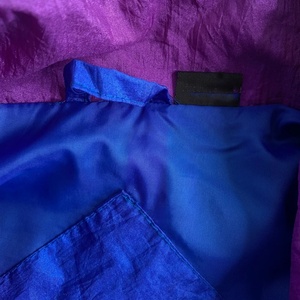 Chaqueta Cortavientos Retro Extra Grande de Colores Arcoíris, Cuello Alto, OEM, Chaqueta Casual Impermeable para Hombre para Exteriores - Product Image 5