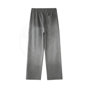 Pantalon de survêtement en molleton français moderne pour homme, mélange de coton, avec taille élastique, pour un usage quotidien décontracté - Product Image 2