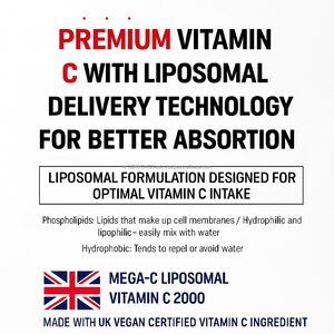 Ácido ascórbico liposomal 1000mg bolsita Suplemento de refuerzo de inmunidad de absorción rápida 30 cuentas OEM Corea - Product Image 6