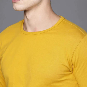 T-shirts à manches longues unisexes en coton pour hommes, impression personnalisée du logo, t-shirts à manches longues pour hommes, t-shirts pour hommes à manches longues - Product Image 3