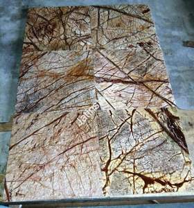 Losa de Mármol Marrón con Patrón de Vetas de Árbol para Encimeras de Baño, Revestimiento de Paredes, Suelos de Vestíbulos y Uso Decorativo - Product Image 3