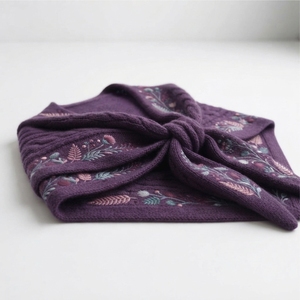Écharpe châle poncho en maille épaisse et chaude pour l'hiver, douce au toucher comme du cachemire, grande taille pour femme, vente en gros - Product Image 2