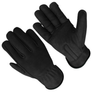 Gants de conduite confortables en cuir de vachette grainé robuste, protection des mains pour la sécurité industrielle, gants de travail souples - Product Image 2