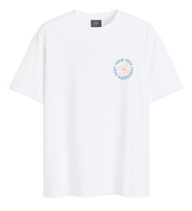 เสื้อยืดผู้ชายทรงพอดีตัวแบบสบายๆเสื้อยืดฤดูร้อนพิมพ์ลายคอกลมแขนครึ่งซีกทำจากผ้าฝ้าย100% คุณภาพสูง - Product Image 4