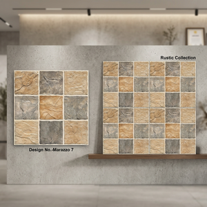 Carreaux de sol en céramique vitrifiée pour extérieur, garage, parking, caoutchouc, porcelaine, granit, usage intensif, design 16x16 pouces - Product Image 3