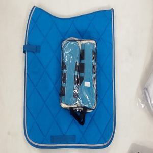 Vente en gros d'équipement de soins pour chevaux Bottes de brossage équestres en textile et cuir pour les soins des chevaux - Product Image 3