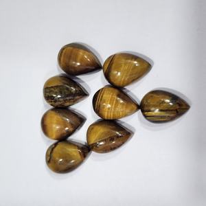 Piedras preciosas sueltas de tigre natural en forma de lágrima de buena calidad, hermoso acabado elegante para la fabricación de joyas - Product Image 6