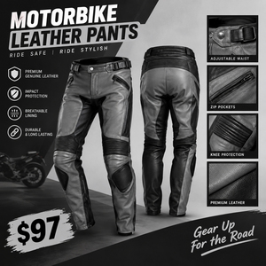 Motorcycle <b>Leather</b> Biker <b>Pants</b> Unisex Motor Racer Genuine <b>Leather</b> Winter <b>Plus</b> <b>Size</b> Printed Motorbike Rider <b>Pants</b> - Product Image 1
