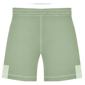 Conjunto de Camiseta y Pantalones Cortos de Rugby Verde y Blanco, Cuello en V, Diseño Geométrico, Uniforme de Equipo Personalizado, Ropa Deportiva Transpirable para Entrenamiento - Product Image 6