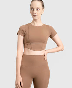 Top Deportivo Corto de Yoga para Mujer, Venta Caliente 2026, Calidad Premium, Material Spandex, Ideal para Entrenamiento y Gimnasio - Product Image 1