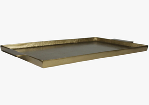 Plateau de service antique en laiton fait main, style traditionnel indien, pour thé, café, en-cas, table à manger, cuisine, décoration intérieure - Product Image 6