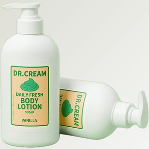 โลชั่นบำรุงผิวกาย ครีมบำรุงผิวเกาหลี K-Beauty Doctor Cream Daily Fresh Body Lotion กลิ่นวานิลลา 500 มล. 1 ชิ้น ผลิตในเกาหลี - Product Image 1