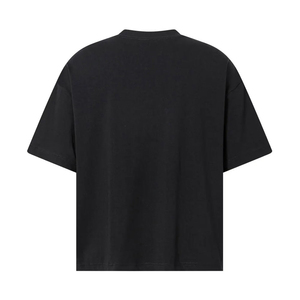 T-shirt de sport surdimensionné en tricot épais Spandex/Polyester, coupe ajustée, écologique, respirant, séchage rapide, style streetwear - Product Image 4