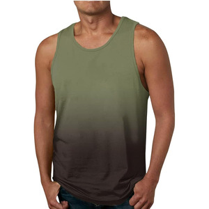 Débardeur de sport pour homme à col rond, séchage rapide, respirant, 100% coton, 275 GSM, sans manches, pour la course et l'exercice - Product Image 2