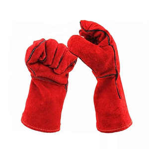 Guantes de Trabajo para Soldador Resistentes al Calor Extremo, Guantes de Seguridad de Cuero Transpirable de Alta Calidad - Product Image 5