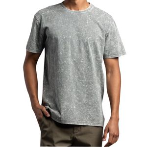 Camiseta de Moda con Estilo Acid Wash, Personalizada con Estampado, de Algodón, Oversize, Estilo Urbano, Vintage - Product Image 2