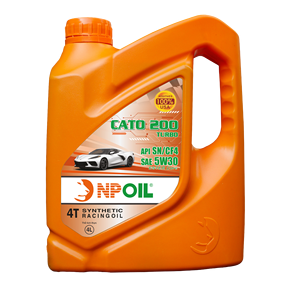 น้ำมันเครื่องยนต์รถยนต์ NPOIL CATO 200 TURBO 5W30 4ลิตร 5ลิตร 6ลิตร น้ำมันเครื่องสังเคราะห์คุณภาพสูงจากเวียดนาม - Product Image 1