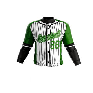 Uniformes de Béisbol Unisex Más Vendidos, Transpirables, con Logotipo Personalizado, Ropa de Equipo, 100% Poliéster, Secado Rápido - Product Image 5