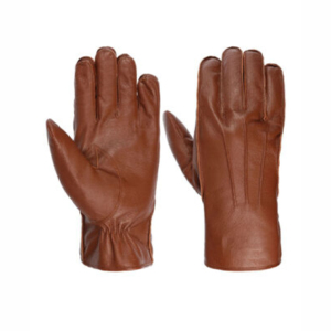 Gants en cuir chauds pour hommes, style opéra, à doigts entiers, doublés polaire, pour l'hiver froid, la conduite et les activités de plein air, équipement OEM - Product Image 1