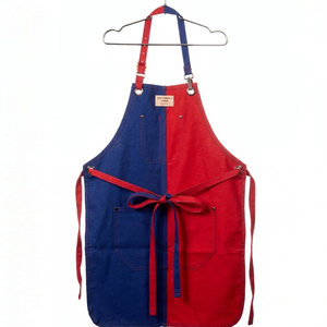 Tablier de barbier imperméable / Tablier de barbier sans manches avec logo personnalisé - Tablier de barbier avec logo personnalisé / Tablier de barbier réglable - Product Image 2