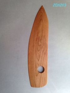 Vente en gros d'usine de couteaux en bois biodégradables jetables avec emballage personnalisé - Product Image 3