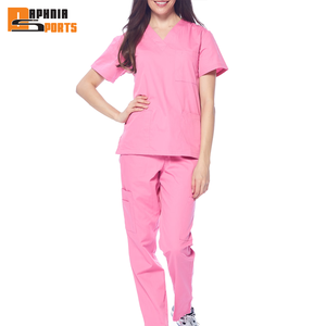 Medical Scrubs Nursing Men New Online Nurse Medical Scrubs Vendors Uniforms Sets Joggers Nurse Scrubs Women Hospital Uniform - Product Image 1