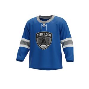 Maillots de hockey sur glace personnalisés de qualité supérieure, design personnalisé, impression par transfert thermique, respirant, séchage rapide - Product Image 4