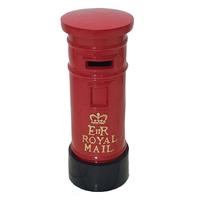 Boîte aux lettres décorative cylindrique haute à poser au sol, style Londres, pour la réception du courrier, designs personnalisables et durables