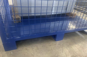 Contenedor de Almacenamiento de Especias de Malla de Acero Resistente Ajustable, Apilable, Moderno, para Uso en Talleres y Logística - Product Image 2