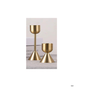 <b>Brass</b> Candle Holder Shape Round Finish Gold Candle Holders <b>Brass</b> <b>Candlestick</b> Holder Metal - Product Image 2