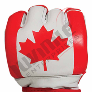 Wholesale Adult Protective Professional High Quality Cowhide Leather Half Finger <b>Open</b> Palm Mma Gloves OEM Manufacturers Gloves - Product Image 4