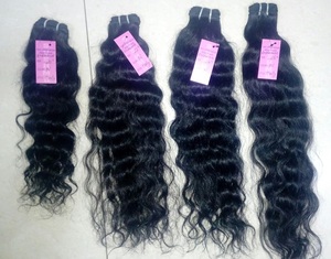 Grado 100% Extensiones de cabello Remy indio sin procesar con estilo de onda natural - Product Image 3