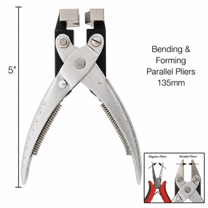 Pince à plier à mâchoires parallèles pour angles, profondeur 4 mm, outil de formage de bijoux en métal ZetomedPro - Product Image 4