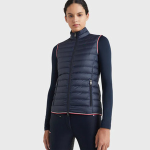Gilet matelassé léger pour femme, nouvelle conception tendance 2026, en coton respirant et imperméable, couleur or - Product Image 6
